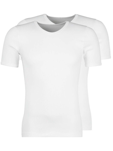 HUBER Cotton 2 Pack Double Rib T-Shirt