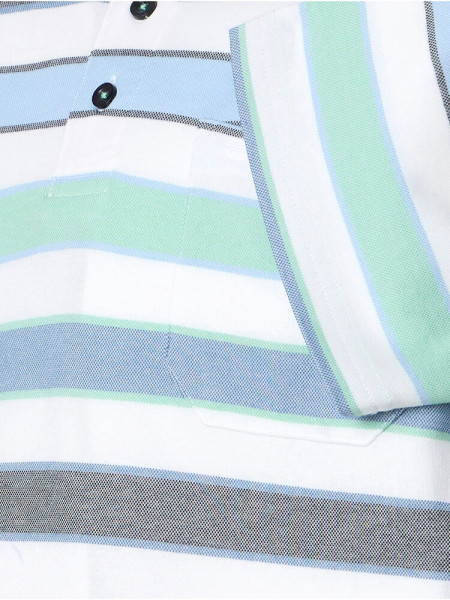 REDMOND Poloshirt Grün Natté - Ansicht 2