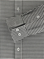 Chemise Redmond REGULAR FIT BEAUX OXFORD noir avec col Button Down en coupe classique