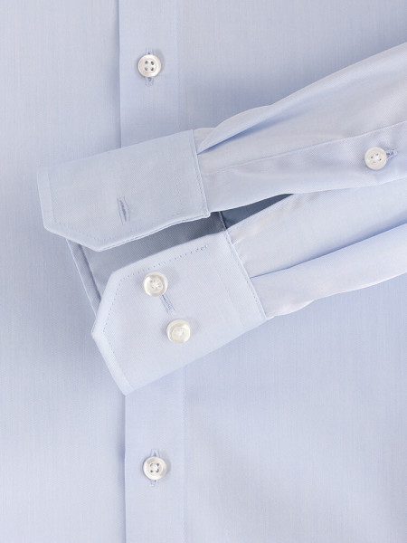 VENTI Regular Fit Hemd Hellblau Kent Twill - Ansicht 2