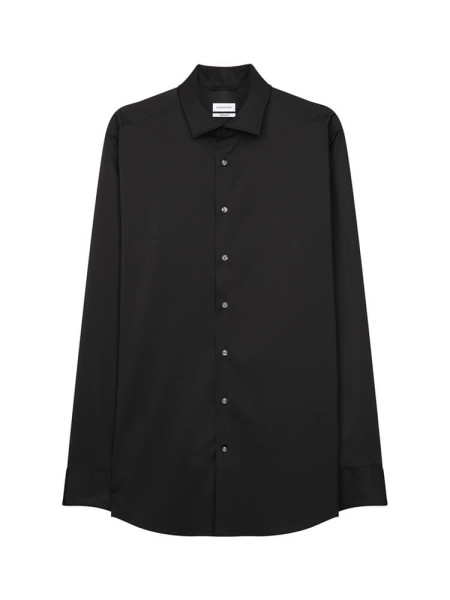 SEIDENSTICKER Regular Fit Hemd Schwarz New Kent Performance Shirt