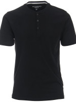 Redmond T-Shirt REGULAR FIT JERSEY schwarz mit Rundhals Kragen in klassischer Schnittform