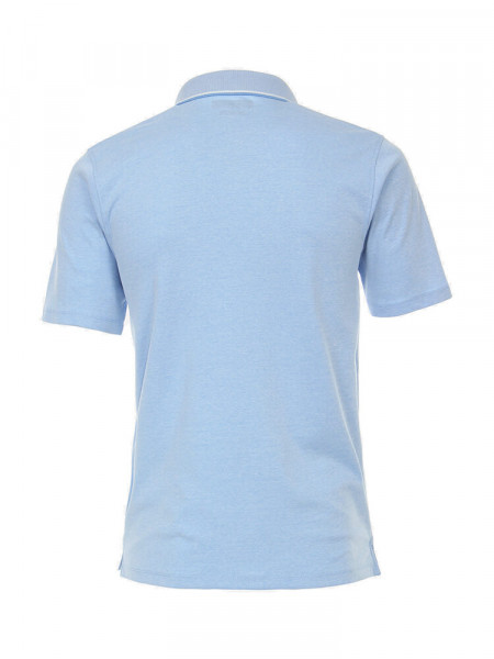 CASAMODA Poloshirt Hellblau Piqué