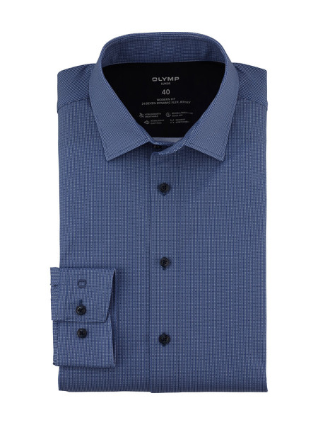 OLYMP Luxor 24/Seven modern fit Jerseyhemd
